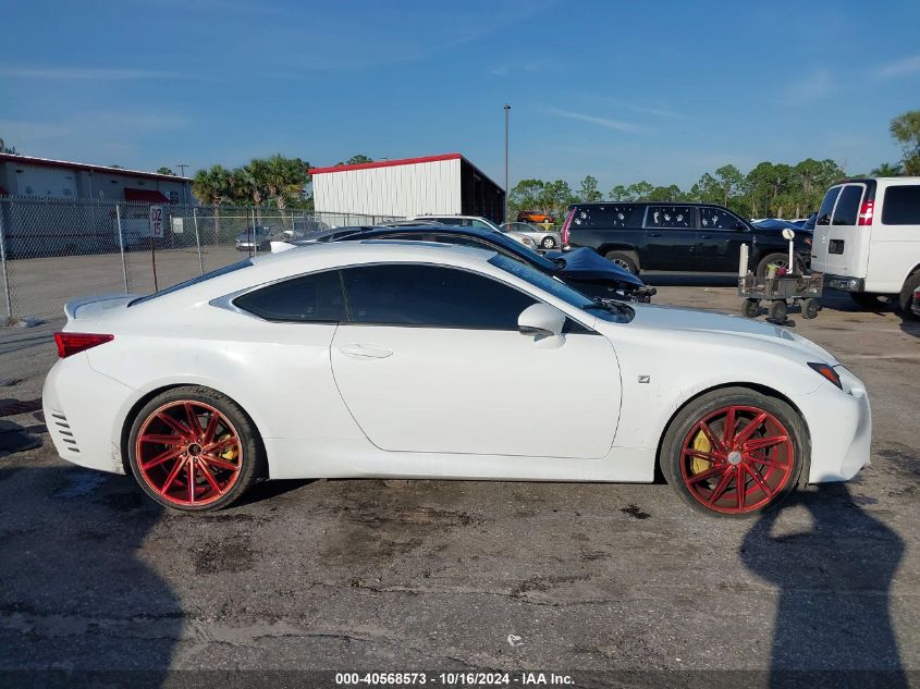 2015 Lexus Rc 350 VIN: JTHHE5BC9F5001487 Lot: 40568573