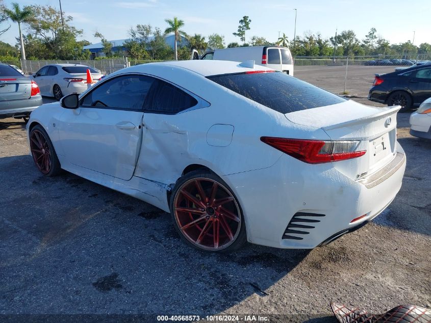 VIN JTHHE5BC9F5001487 2015 Lexus RC, 350 no.3