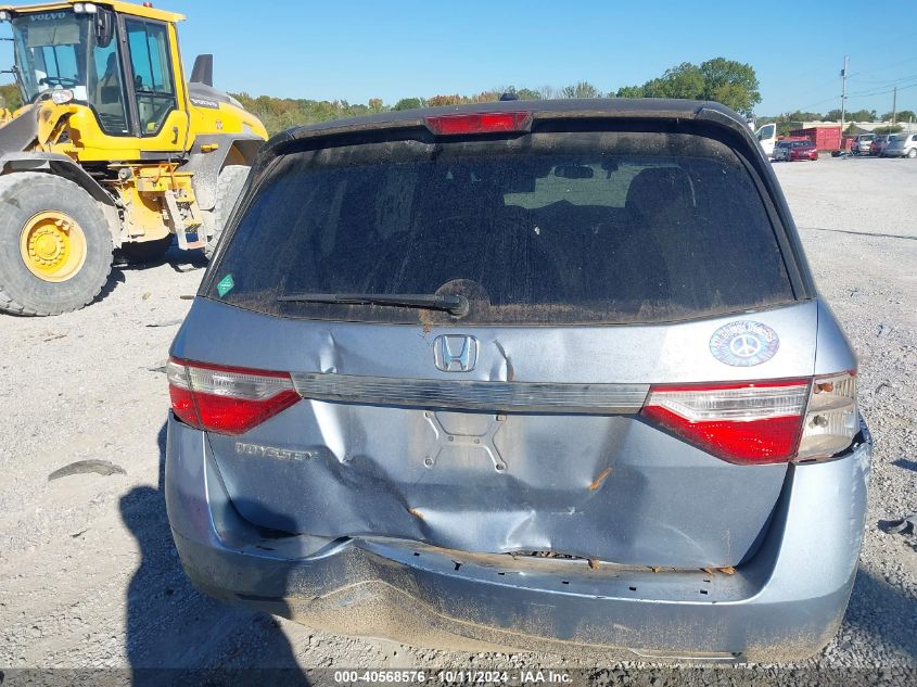 2011 Honda Odyssey Exl VIN: 5FNRL5H62BB061522 Lot: 40568576