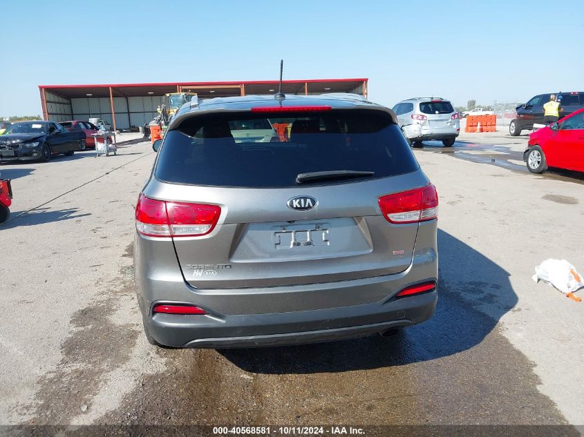 2016 KIA SORENTO 2.4L LX - 5XYPG4A3XGG120676