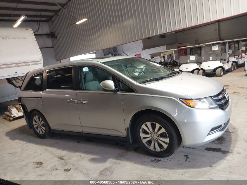 5FNRL5H61FB101577 2015 Honda Odyssey Ex-L