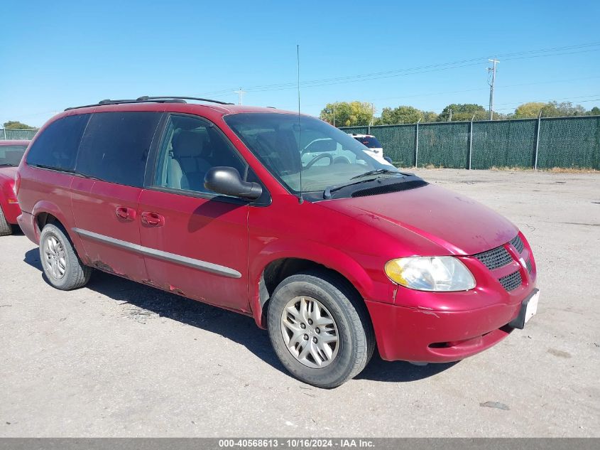 2002 Dodge Grand Caravan Sport VIN: 1B8GP44312B573093 Lot: 40568613