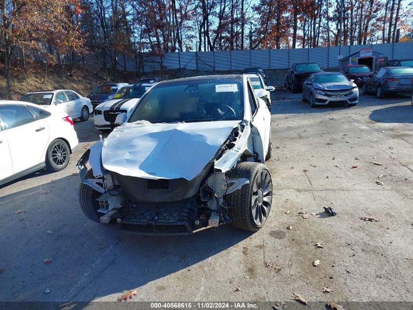 2020 Tesla Model Y Long Range Dual Motor All-Wheel Drive/Performance Dual Motor All-Wheel Drive VIN: 5YJYGDEF1LF050009 Lot: 40568615