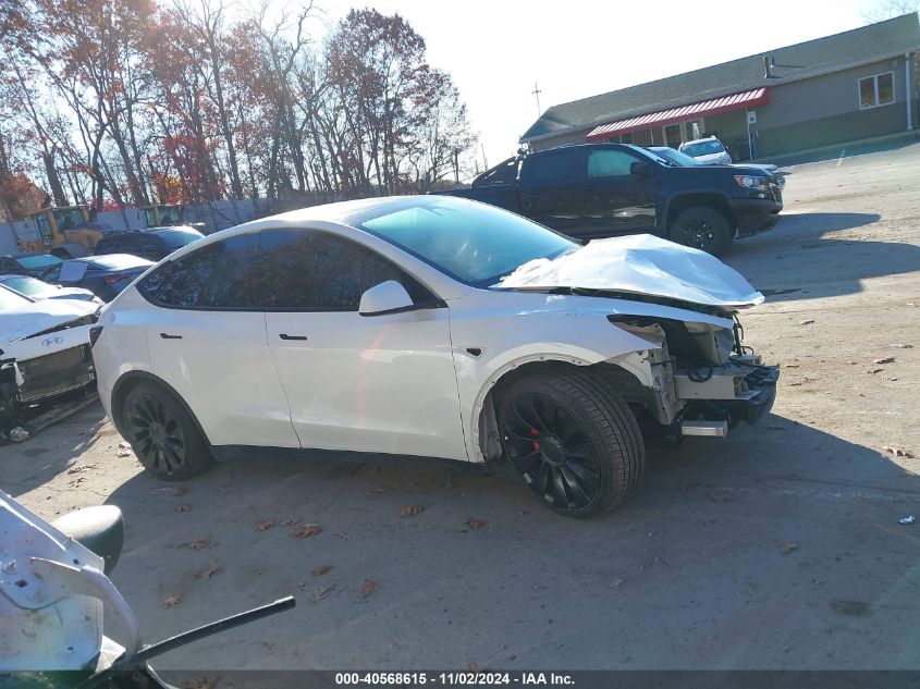 2020 TESLA MODEL Y LONG RANGE DUAL MOTOR ALL-WHEEL DRIVE/PERFORMANCE DUAL MOTOR ALL-WHEEL DRIVE - 5YJYGDEF1LF050009