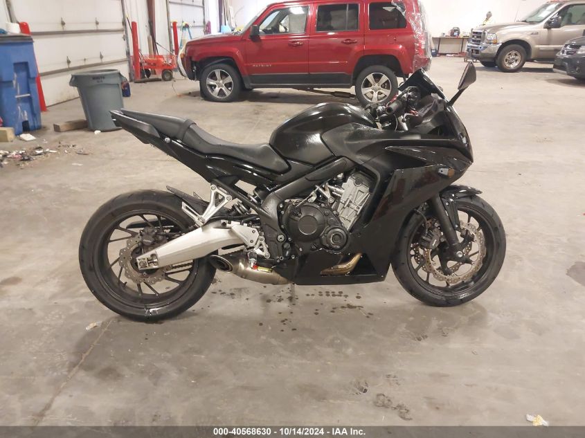 2014 Honda Cbr650 F VIN: MLHRC7407E5000408 Lot: 40568630