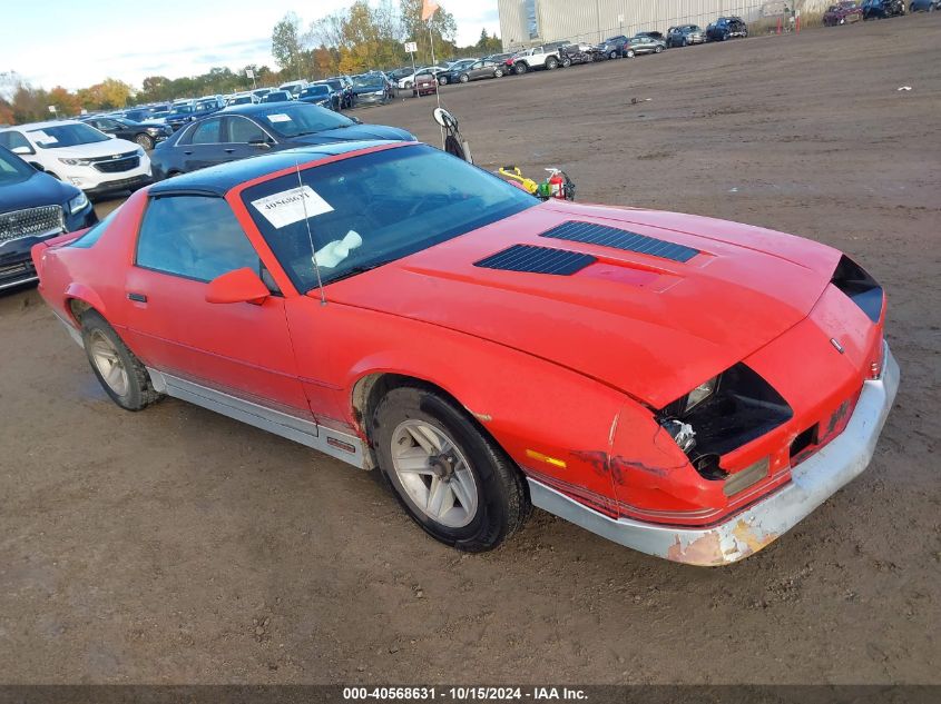 1987 Chevrolet Camaro VIN: 1G1FP21F7HN125959 Lot: 40568631