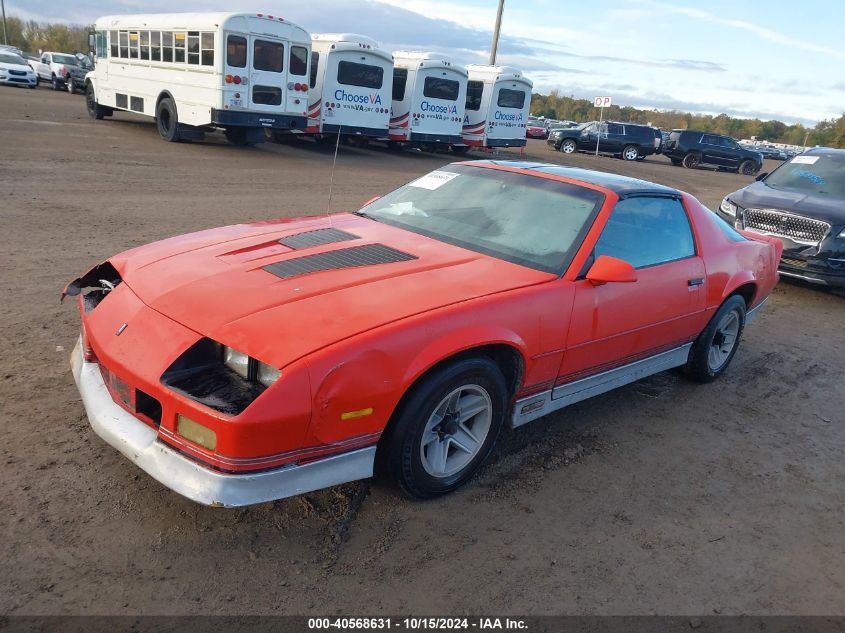 1987 Chevrolet Camaro VIN: 1G1FP21F7HN125959 Lot: 40568631