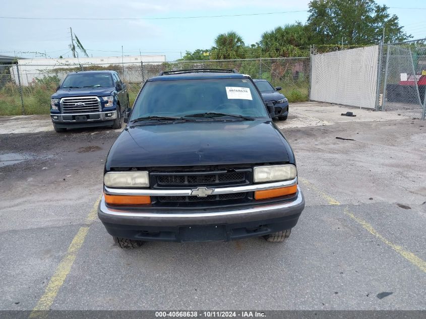 1GNCS13W812125497 2001 Chevrolet Blazer Lt