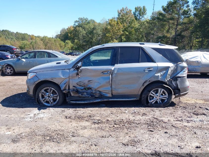 2015 Mercedes-Benz Ml 350 4Matic VIN: 4JGDA5HBXFA468009 Lot: 40568679