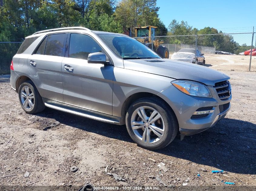 VIN 4JGDA5HBXFA468009 2015 Mercedes-Benz ML 350, 4M... no.1