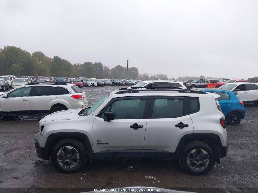 2015 Jeep Renegade Sport VIN: ZACCJBAH8FPC38482 Lot: 40568687