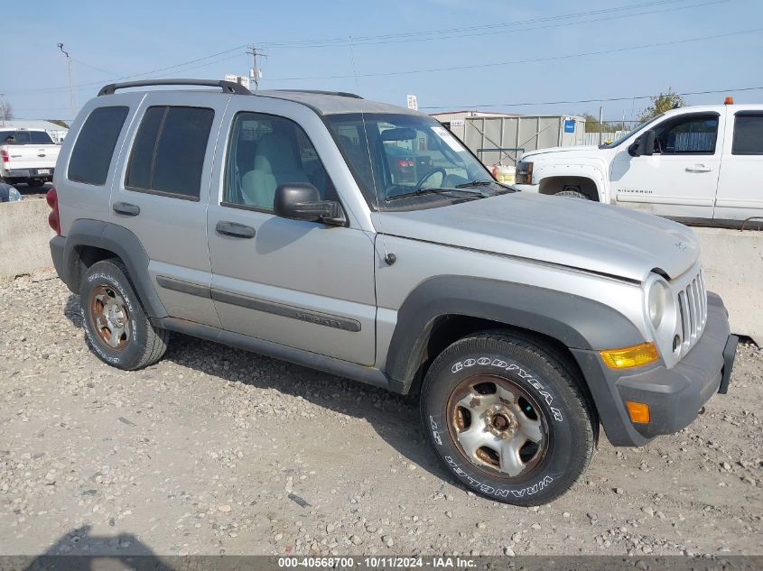 1J4GL48K76W250709 2006 Jeep Liberty Sport