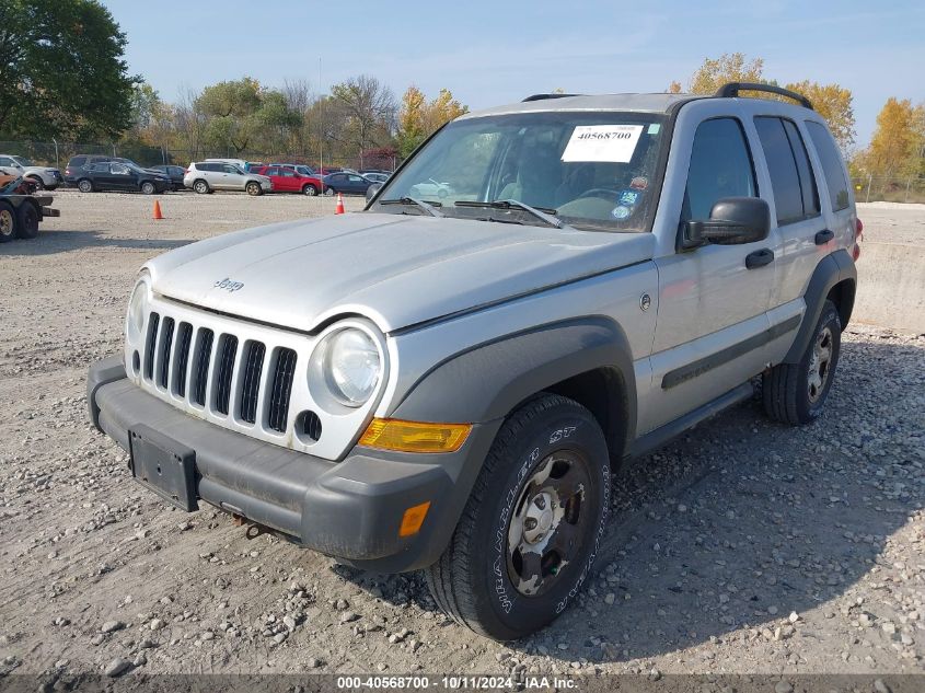 1J4GL48K76W250709 2006 Jeep Liberty Sport