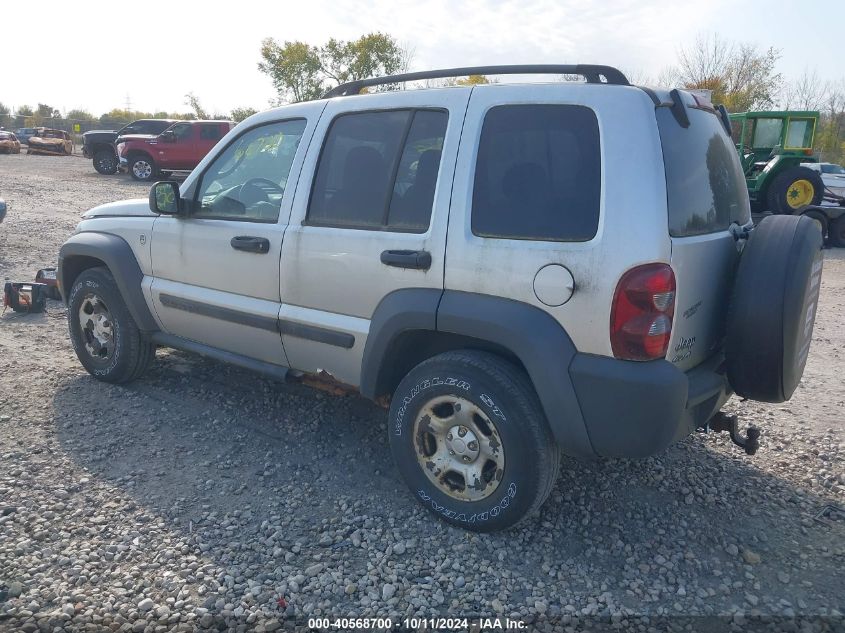 1J4GL48K76W250709 2006 Jeep Liberty Sport