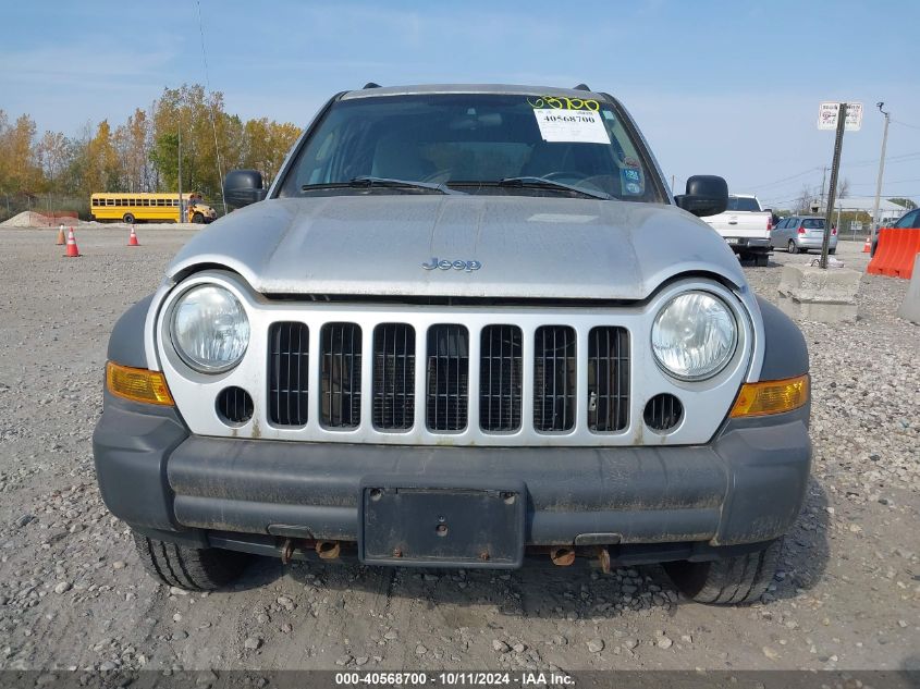 1J4GL48K76W250709 2006 Jeep Liberty Sport