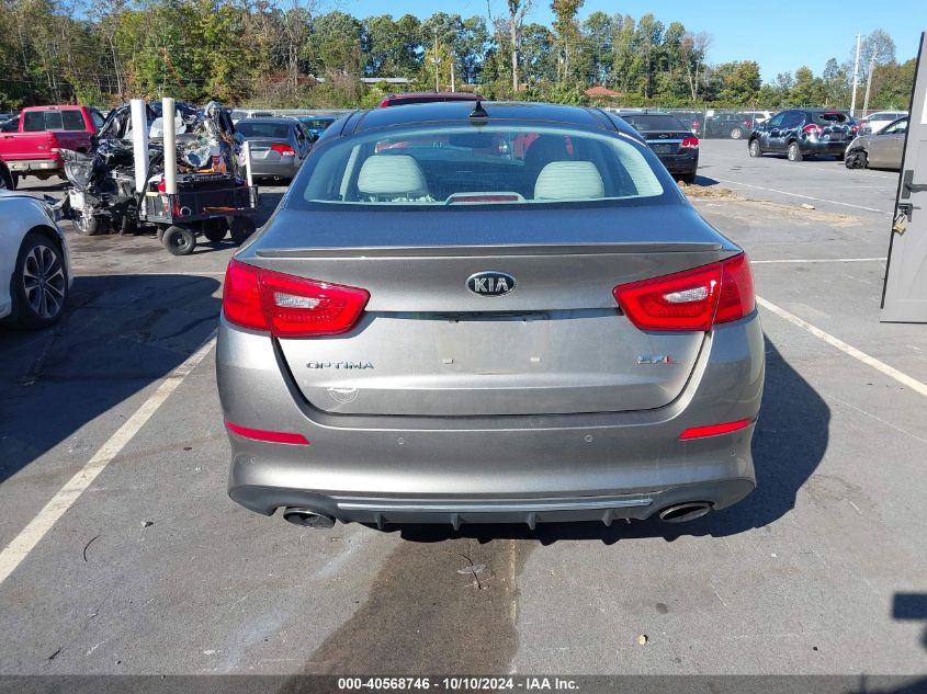 2015 Kia Optima Sxl Turbo VIN: 5XXGR4A64FG475897 Lot: 40568746