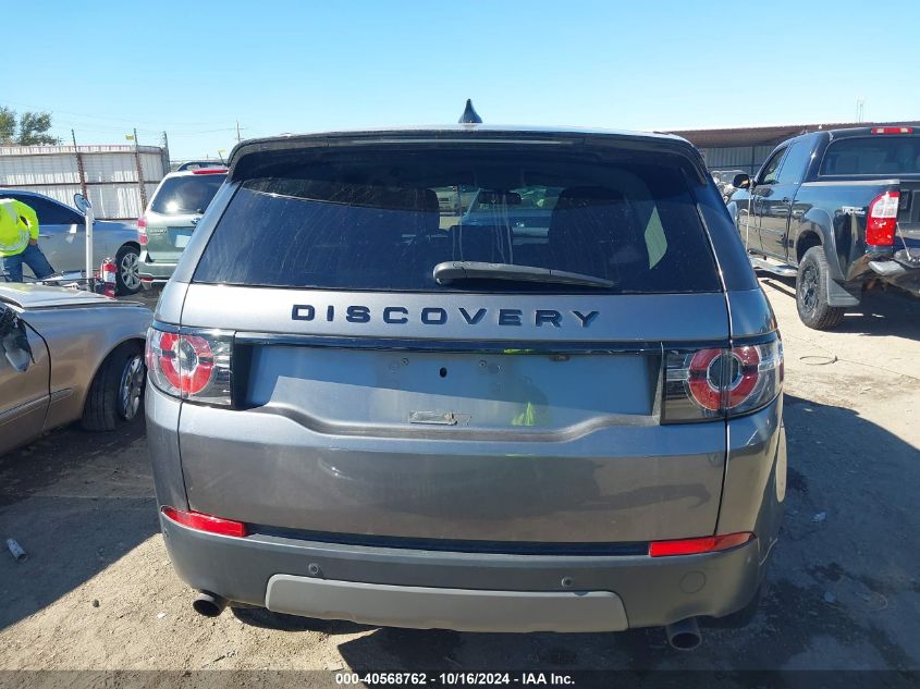 2019 Land Rover Discovery Sport Se VIN: SALCP2FX2KH791816 Lot: 40568762