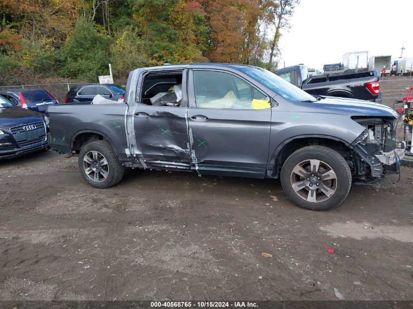 2017 Honda Ridgeline Rtl-T VIN: 5FPYK3F65HB008948 Lot: 40568765