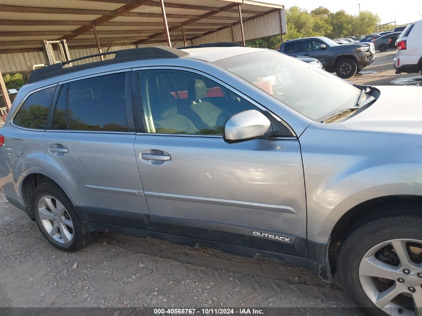 4S4BRCGC2D3225696 2013 Subaru Outback 2.5I Premium