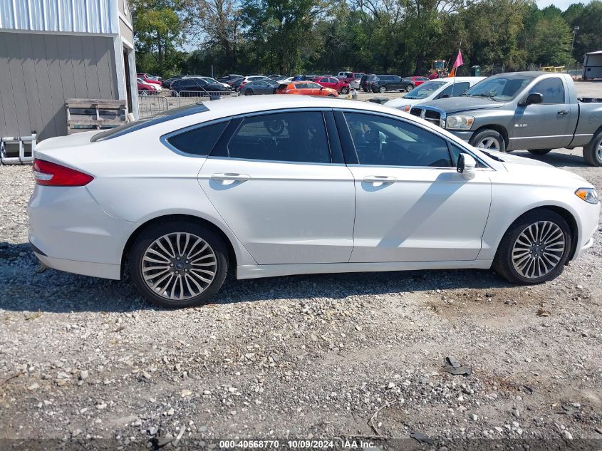 2017 Ford Fusion Se VIN: 3FA6P0HD7HR174842 Lot: 40568770