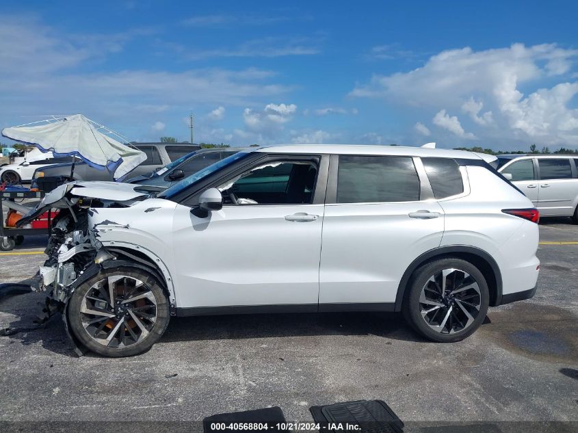 2022 Mitsubishi Outlander Es VIN: JA4J3TA8XNZ027236 Lot: 40568804