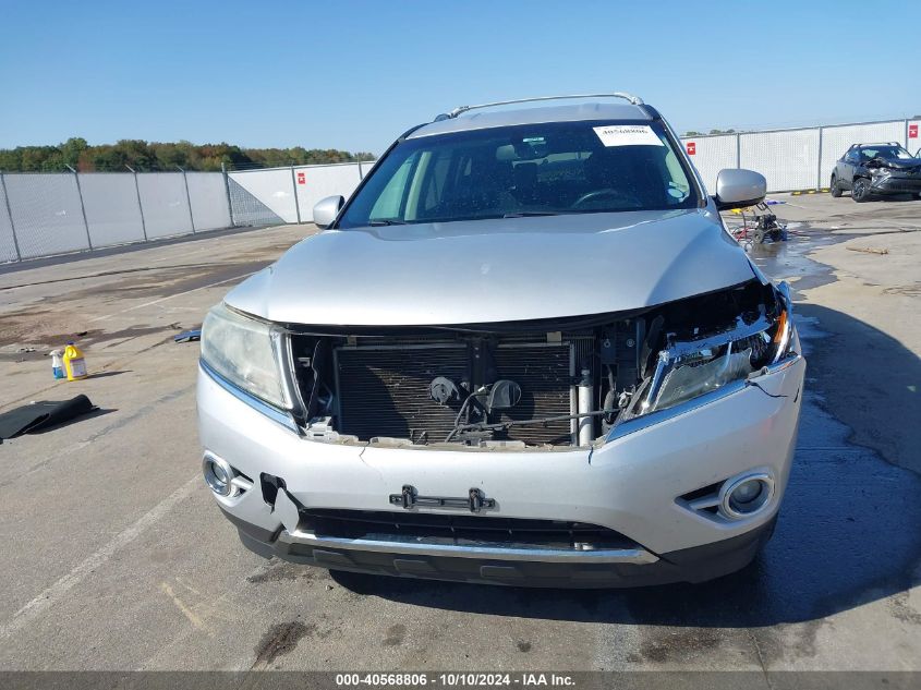 2013 Nissan Pathfinder Sl VIN: 5N1AR2MM6DC606244 Lot: 40568806