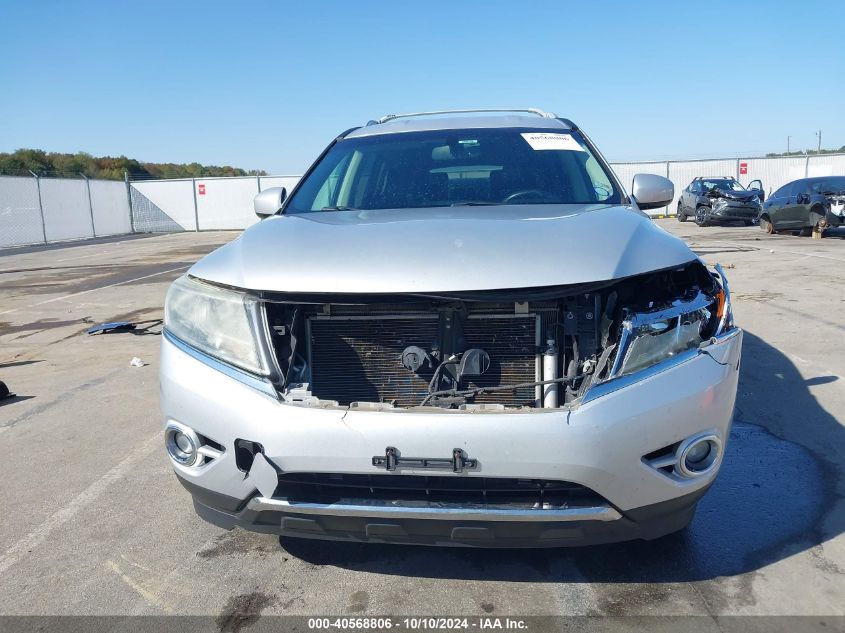 2013 Nissan Pathfinder Sl VIN: 5N1AR2MM6DC606244 Lot: 40568806