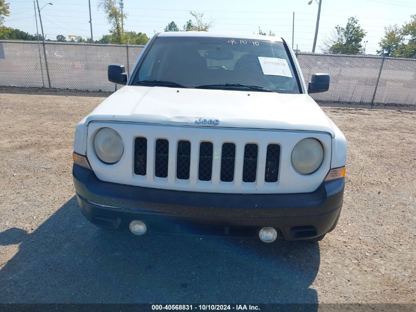 1J4NT1GA9BD128101 2011 Jeep Patriot Sport