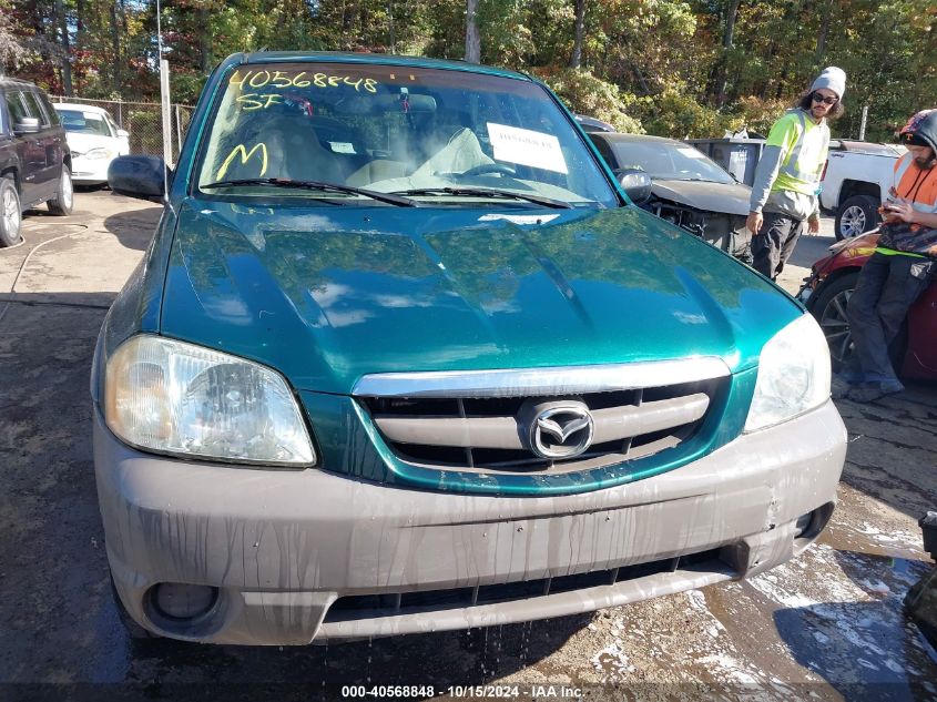 2001 Mazda Tribute Dx VIN: 4F2YU06161KM45940 Lot: 40568848