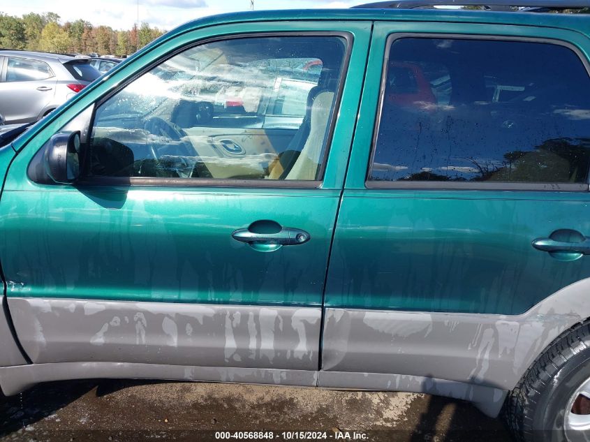 2001 Mazda Tribute Dx VIN: 4F2YU06161KM45940 Lot: 40568848