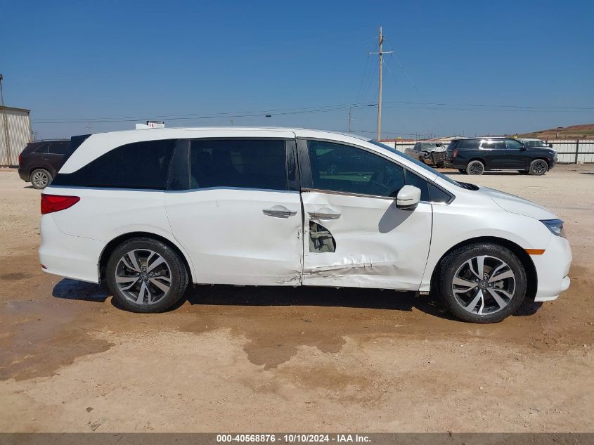 2023 Honda Odyssey Touring VIN: 5FNRL6H89PB055487 Lot: 40568876