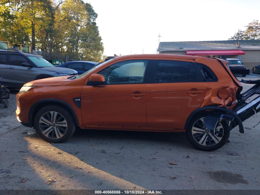 2024 Mitsubishi Outlander Sport 2.0 Es VIN: JA4ARUAU8RU000959 Lot: 40568886