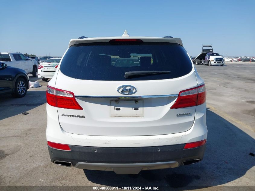 2014 Hyundai Santa Fe Limited VIN: KM8SR4HF6EU042764 Lot: 40568911