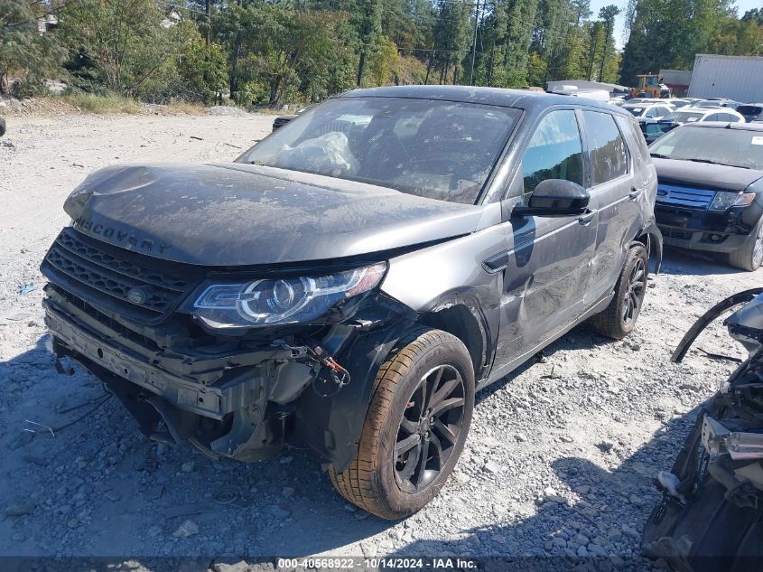 2019 Land Rover Discovery Sport Hse/Landmark Edition VIN: SALCR2FX4KH805936 Lot: 40568922