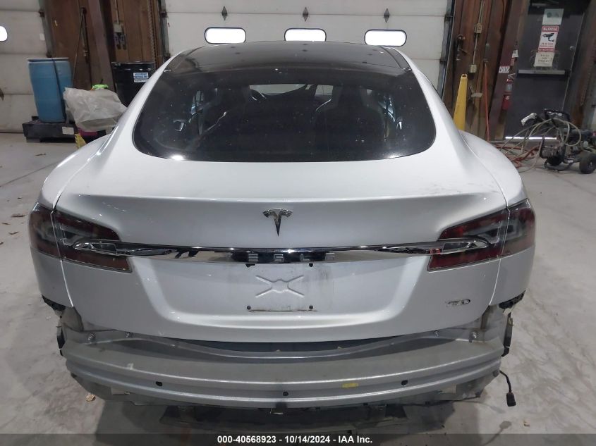 2016 Tesla Model S 60D/70D/75D/85D/90D VIN: 5YJSA1E25GF139056 Lot: 40568923