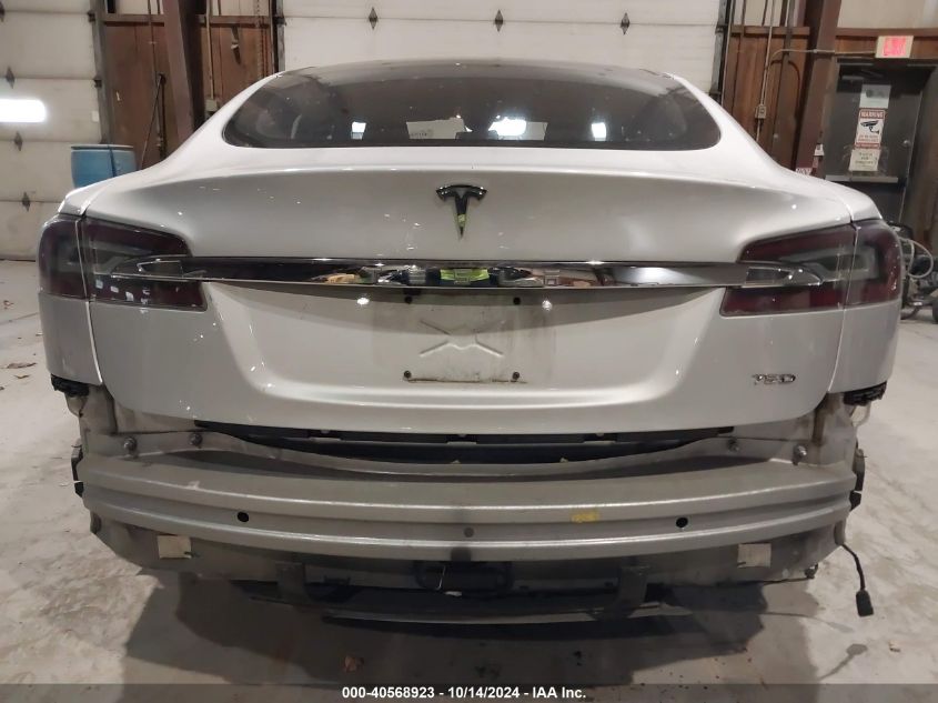 2016 Tesla Model S 60D/70D/75D/85D/90D VIN: 5YJSA1E25GF139056 Lot: 40568923