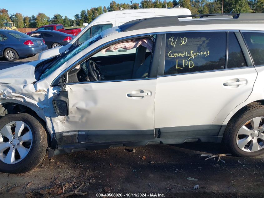 4S4BRCKC5A3355958 2010 Subaru Outback 2.5I Limited