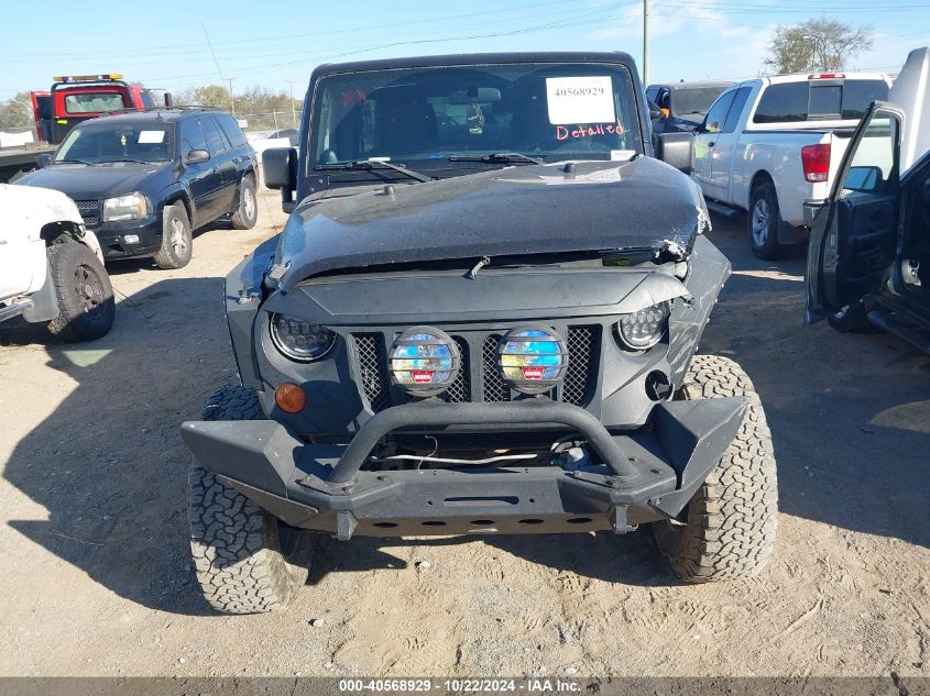 2012 Jeep Wrangler Unlimited Sport VIN: 1C4HJWDG2CL110156 Lot: 40568929