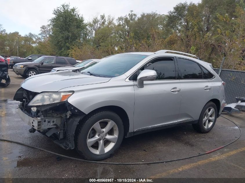 2010 Lexus Rx 350 VIN: 2T2BK1BA7AC072380 Lot: 40568957