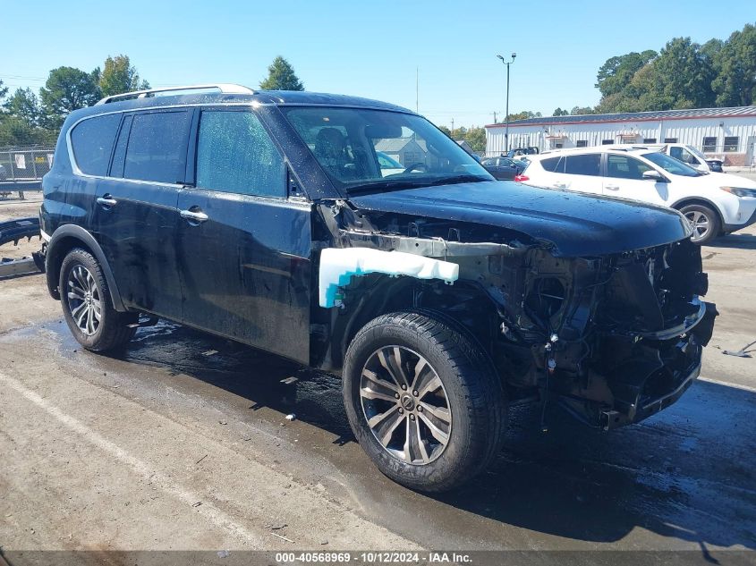 2019 Nissan Armada Sl VIN: JN8AY2NC1K9587517 Lot: 40568969