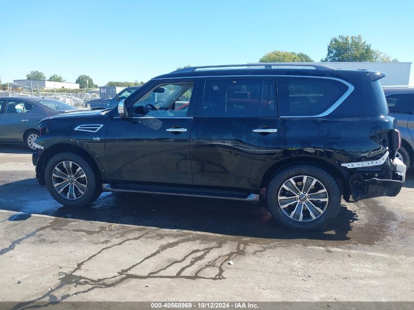 2019 Nissan Armada Sl VIN: JN8AY2NC1K9587517 Lot: 40568969