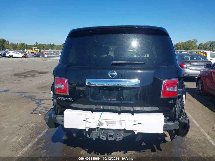 2019 Nissan Armada Sl VIN: JN8AY2NC1K9587517 Lot: 40568969
