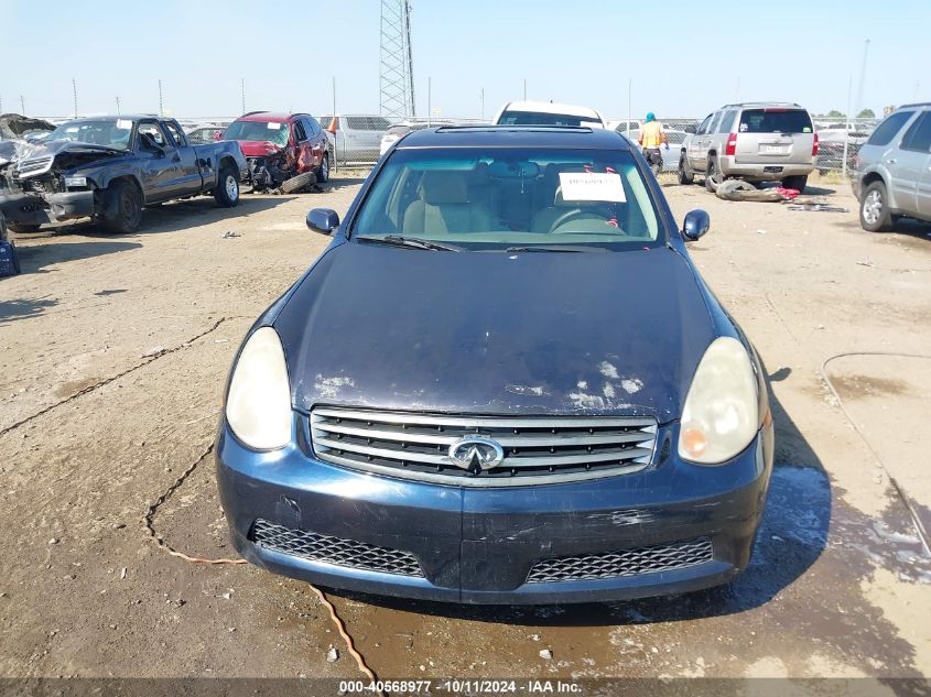 2005 Infiniti G35 VIN: JNKCV51EX5M214014 Lot: 40568977