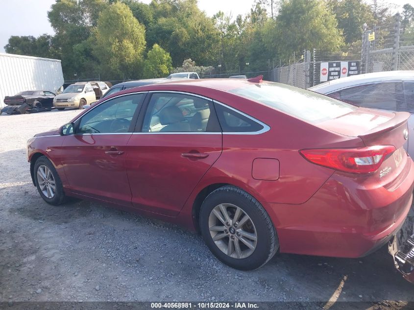 2015 Hyundai Sonata Se VIN: 5NPE24AF2FH244061 Lot: 40568981