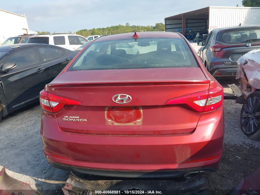 2015 Hyundai Sonata Se VIN: 5NPE24AF2FH244061 Lot: 40568981