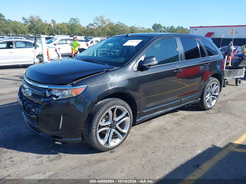 2013 Ford Edge Sport VIN: 2FMDK3AK6DBE23601 Lot: 40568994