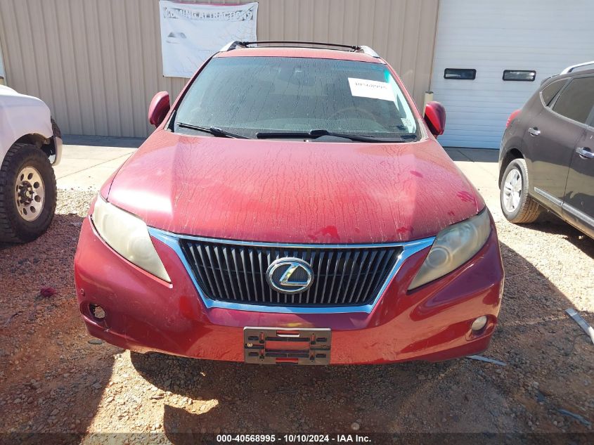 2010 Lexus Rx 350 VIN: JTJZK1BA8A2000845 Lot: 40568995