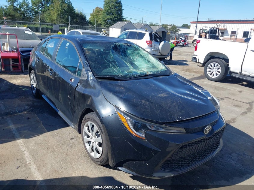 VIN 5YFEPMAE8MP263884 2021 TOYOTA COROLLA LE