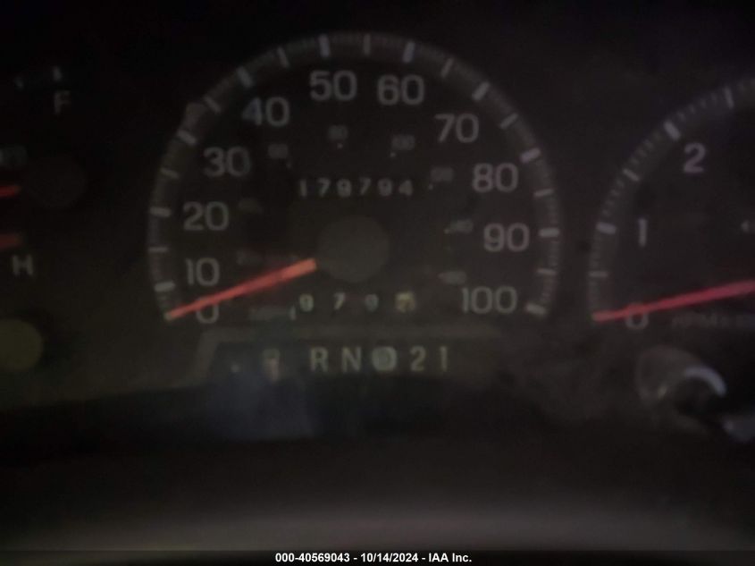 1998 Ford F-150 Lariat/Standard/Xl/Xlt VIN: 1FTZX1764WKA24866 Lot: 40569043