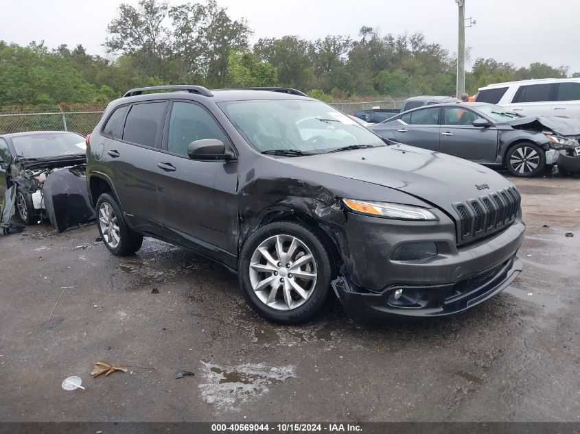 2018 Jeep Cherokee Latitude Tech Connect Fwd VIN: 1C4PJLCB1JD587829 Lot: 40569044